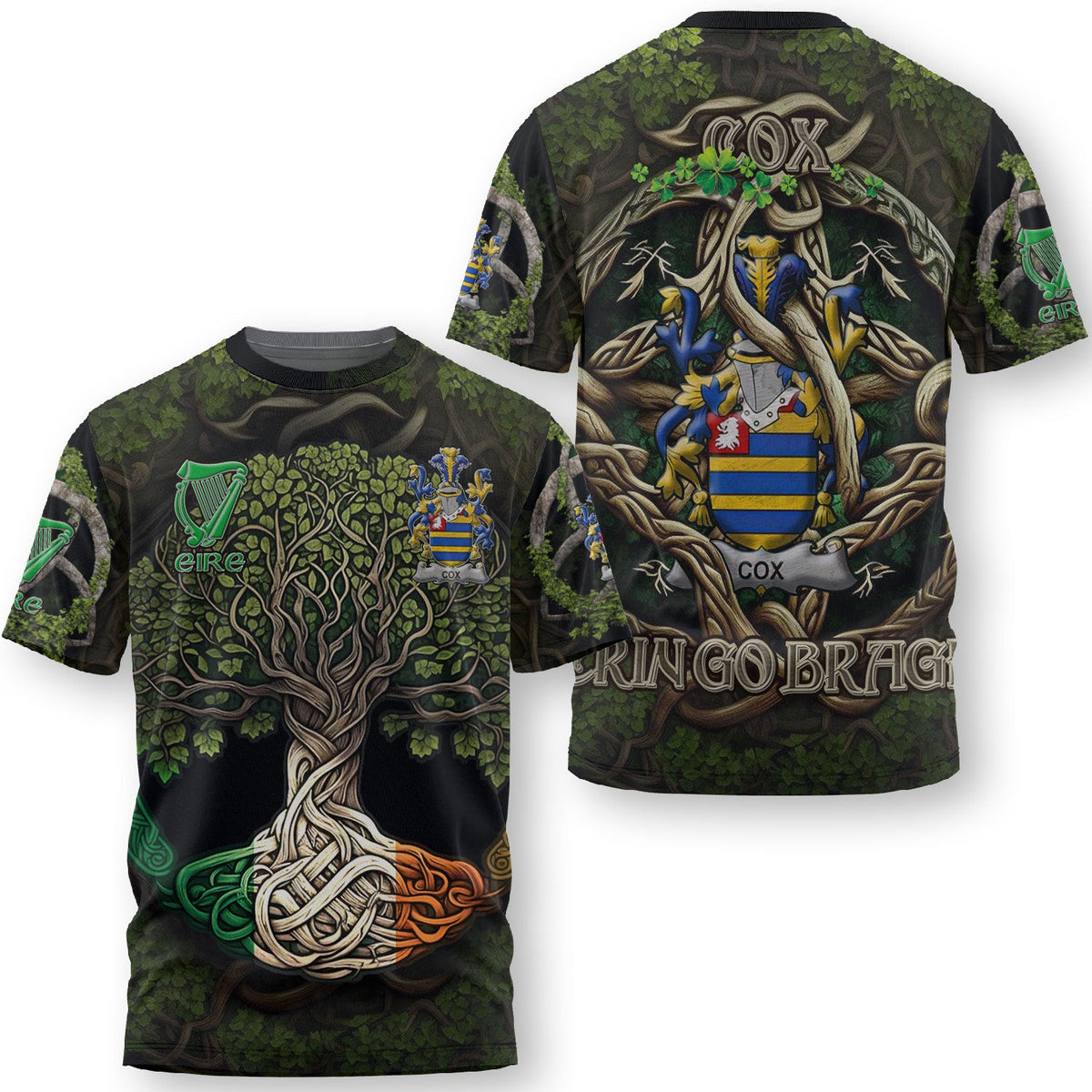 Cox T-Shirts Ireland Is My Root Style