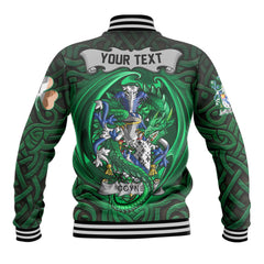 Coyne or O Coyne Baseball Jackets The Green Dragon Of Ireland Style
