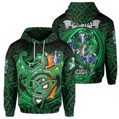 Creighton Hoodies The Green Dragon Of Ireland Style