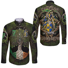 Crofton Long Sleeve Button Shirts Ireland Is My Root Style