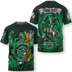 Crombie T-Shirts The Green Dragon Of Ireland Style