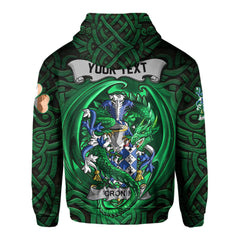Cronin or O Cronin Hoodies The Green Dragon Of Ireland Style