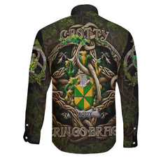 Crotty or O Crotty Long Sleeve Button Shirts Ireland Is My Root Style