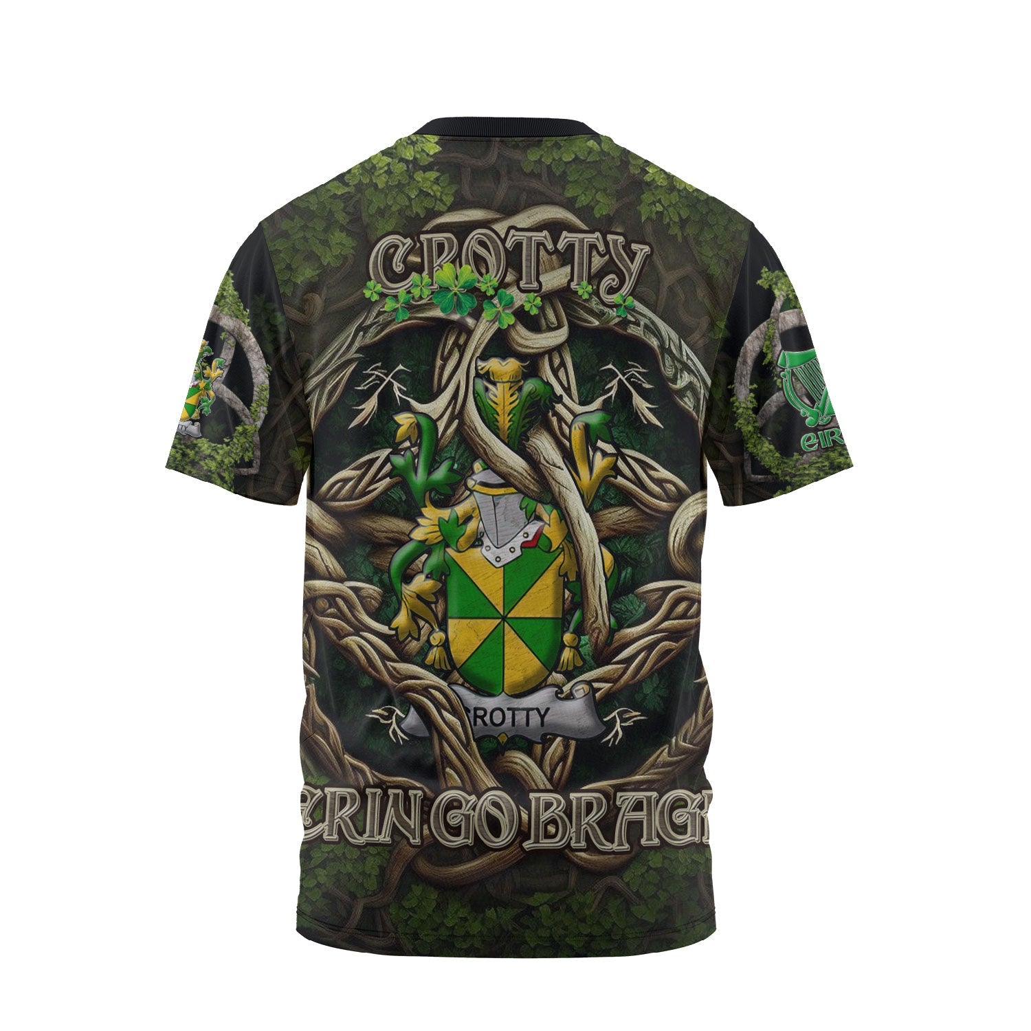 Crotty or O Crotty T-Shirts Ireland Is My Root Style