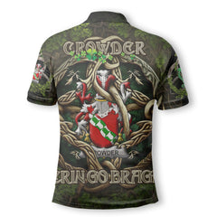 Crowder Polo Shirts Ireland Is My Root Style
