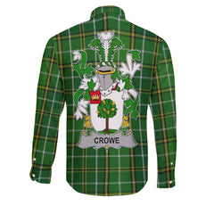 Crowe or McEnchroe Long Sleeve Button Shirts Crest And National Plaid Style