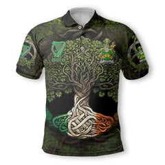 Curley or McTurley Polo Shirts Ireland Is My Root Style