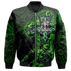 Dane or O Dane Bomber Jackets Celtic Cross And Dragon Style