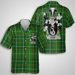 Dane or O Dane Hawaiian Shirts Crest And National Plaid Style