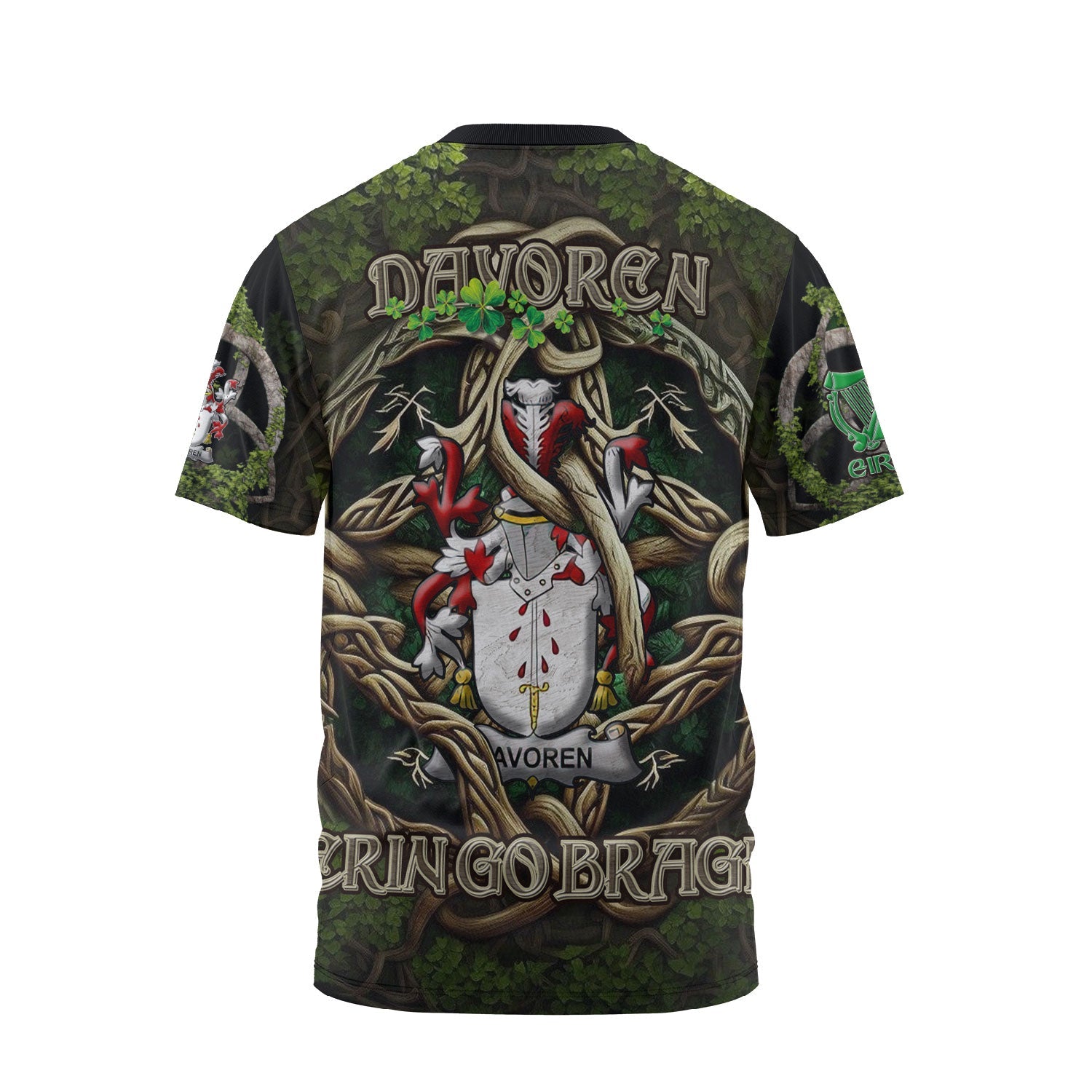 Davoren or O Davoren T-Shirts Ireland Is My Root Style