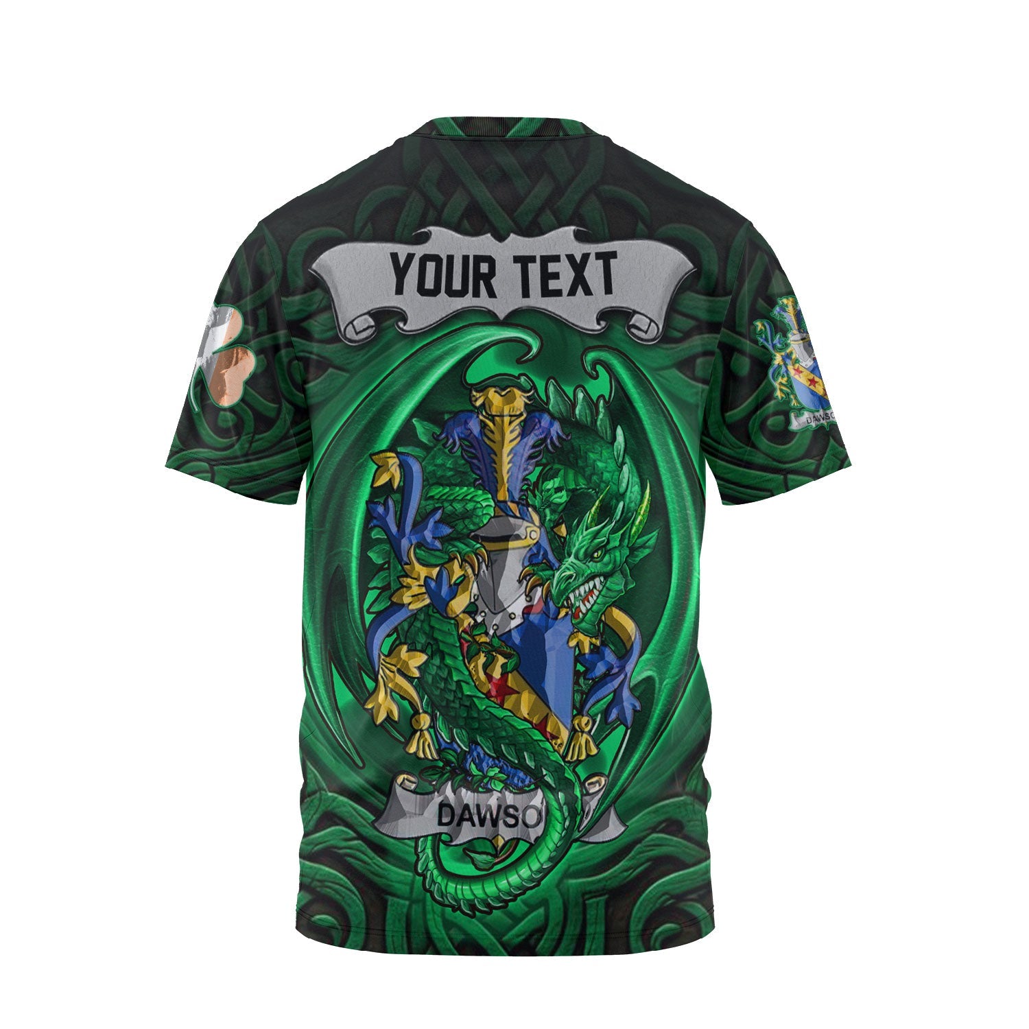 Dawson T-Shirts The Green Dragon Of Ireland Style