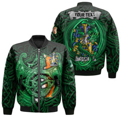 Day Bomber Jackets The Green Dragon Of Ireland Style