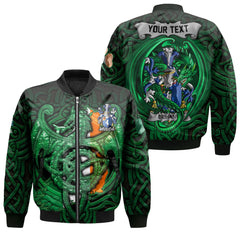 Dehany Bomber Jackets The Green Dragon Of Ireland Style