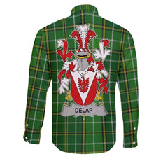 Delap Long Sleeve Button Shirts Crest And National Plaid Style