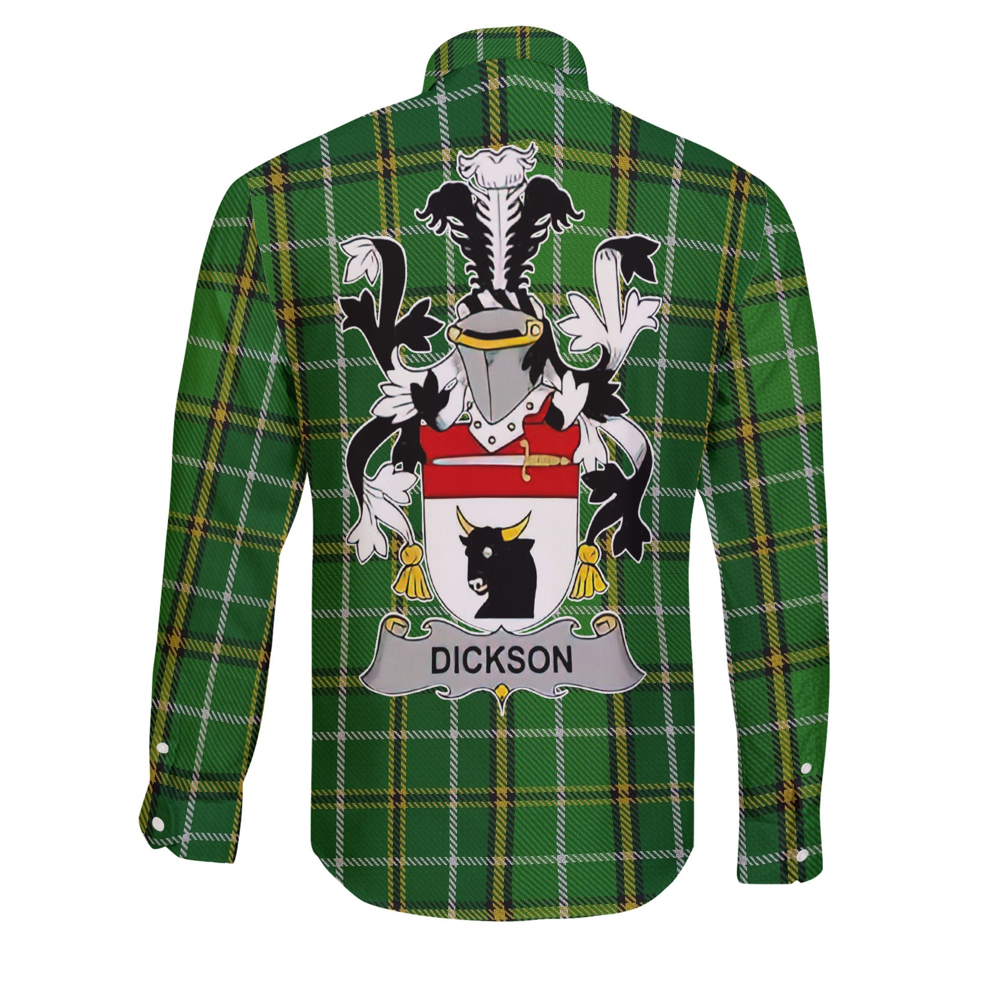 Dickson Long Sleeve Button Shirts Crest And National Plaid Style