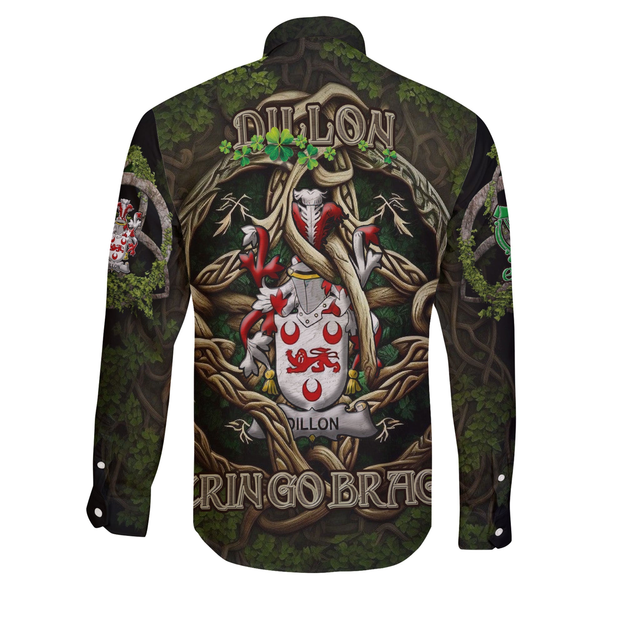 Dillon Long Sleeve Button Shirts Ireland Is My Root Style