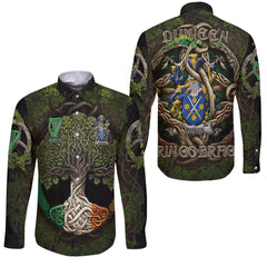 Dinneen or O Dinneen Long Sleeve Button Shirts Ireland Is My Root Style