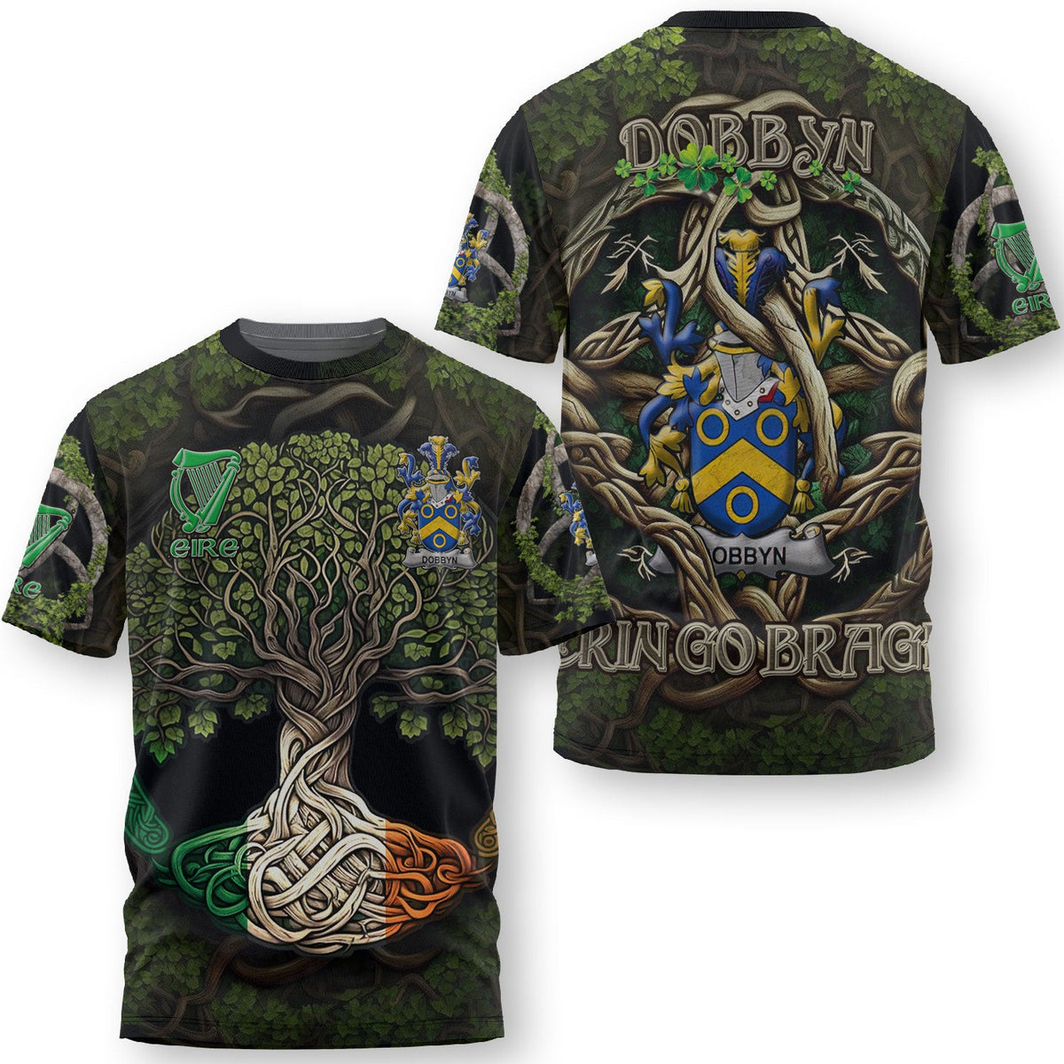 Dobbyn T-Shirts Ireland Is My Root Style