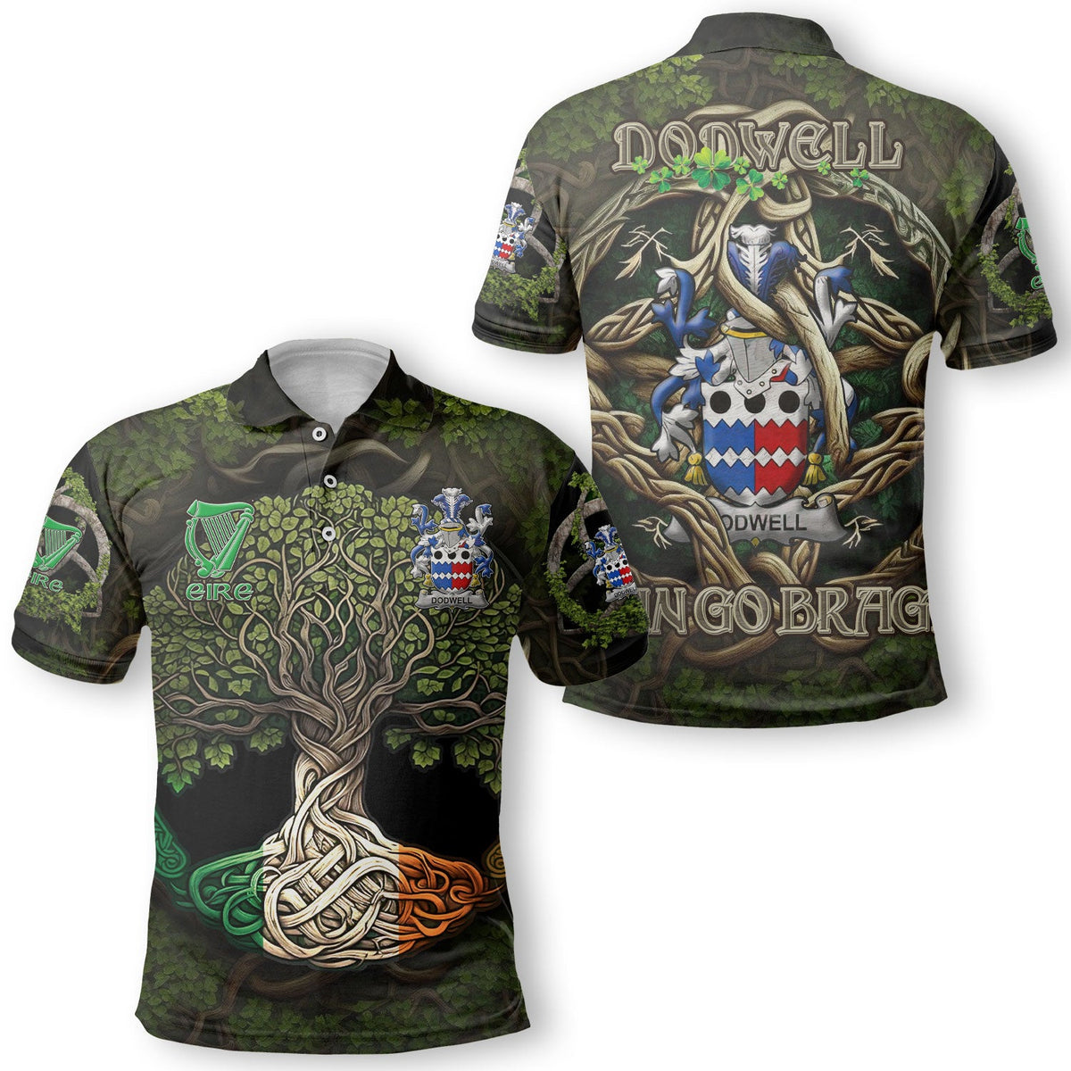 Dodwell Polo Shirts Ireland Is My Root Style