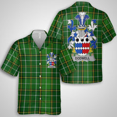 Dodwell Hawaiian Shirts Crest And National Plaid Style