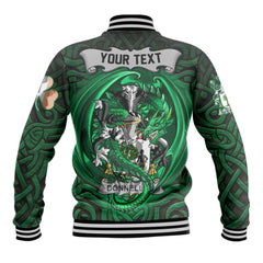 Donnellan or O Donnellan Baseball Jackets The Green Dragon Of Ireland Style