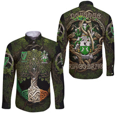 Donohue or O Donohue Long Sleeve Button Shirts Ireland Is My Root Style