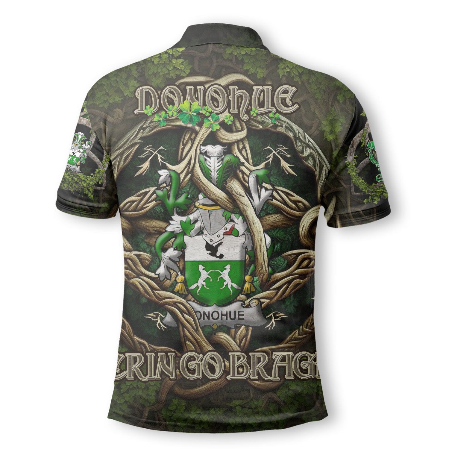 Donohue or O Donohue Polo Shirts Ireland Is My Root Style