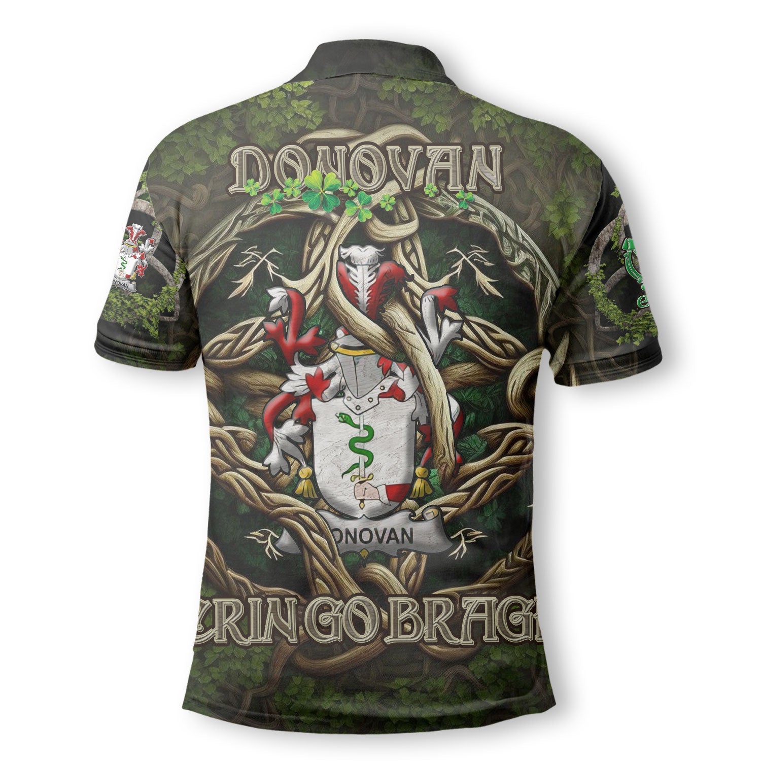 Donovan or O Donovan Polo Shirts Ireland Is My Root Style