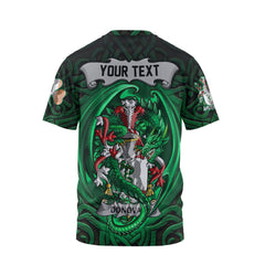 Donovan or O Donovan T-Shirts The Green Dragon Of Ireland Style