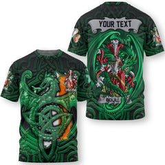 Doolan or O Doolan T-Shirts The Green Dragon Of Ireland Style