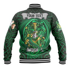 Dowd or O Dowd Baseball Jackets The Green Dragon Of Ireland Style