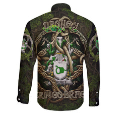 Droney or O Droney Long Sleeve Button Shirts Ireland Is My Root Style