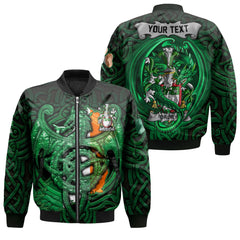 Drury or McDrury Bomber Jackets The Green Dragon Of Ireland Style