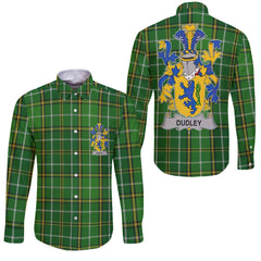 Dudley Long Sleeve Button Shirts Crest And National Plaid Style