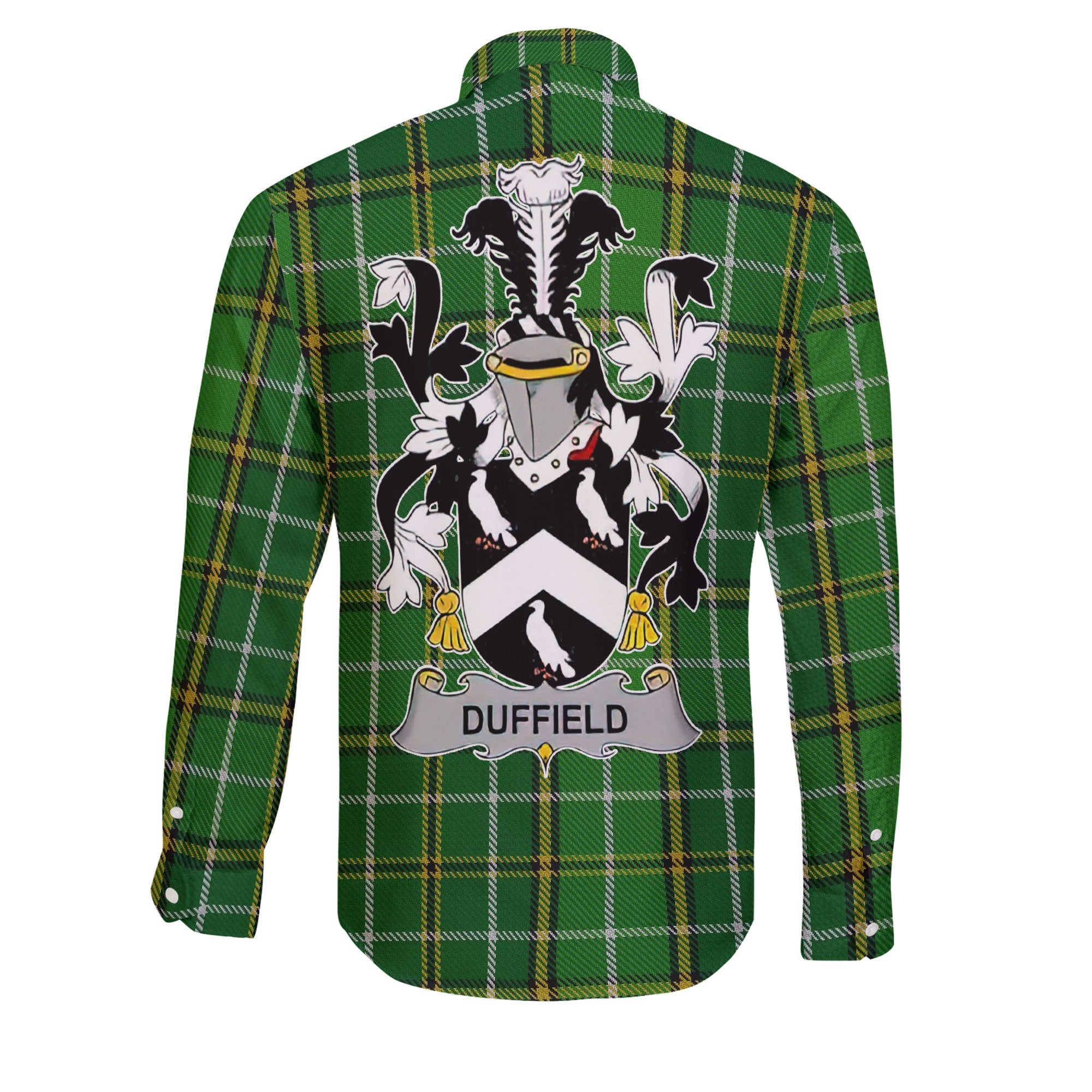 Duffield Long Sleeve Button Shirts Crest And National Plaid Style