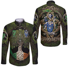 Duggan or O Duggan Long Sleeve Button Shirts Ireland Is My Root Style