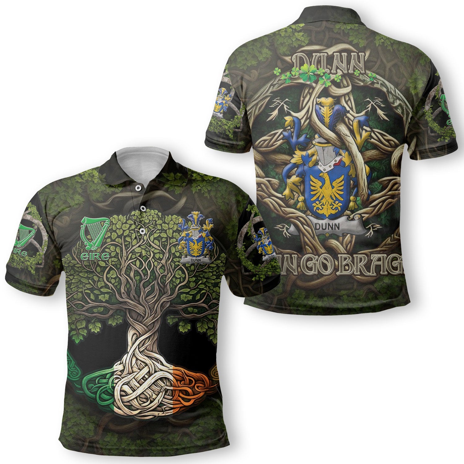 Dunn or O Dunn Polo Shirts Ireland Is My Root Style