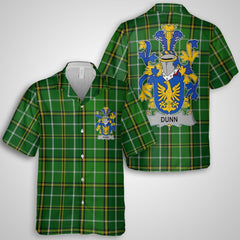 Dunn or O Dunn Hawaiian Shirts Crest And National Plaid Style