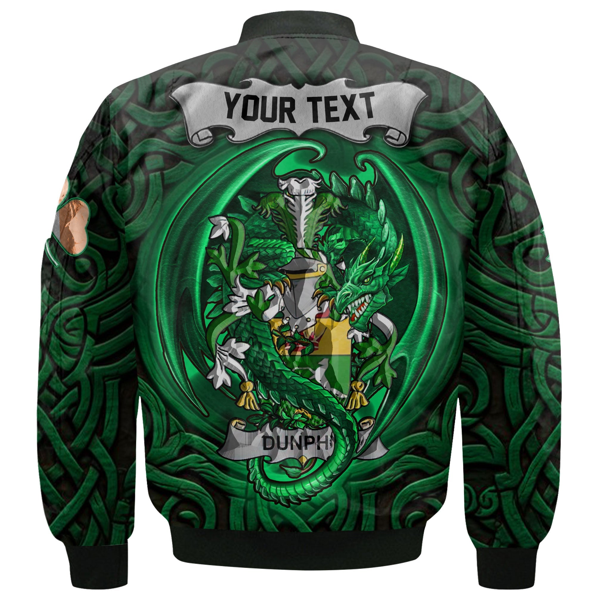 Dunphy Middle Temple Burke s Bomber Jackets The Green Dragon Of Ireland Style