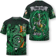 Dunn or O Dunn T-Shirts The Green Dragon Of Ireland Style