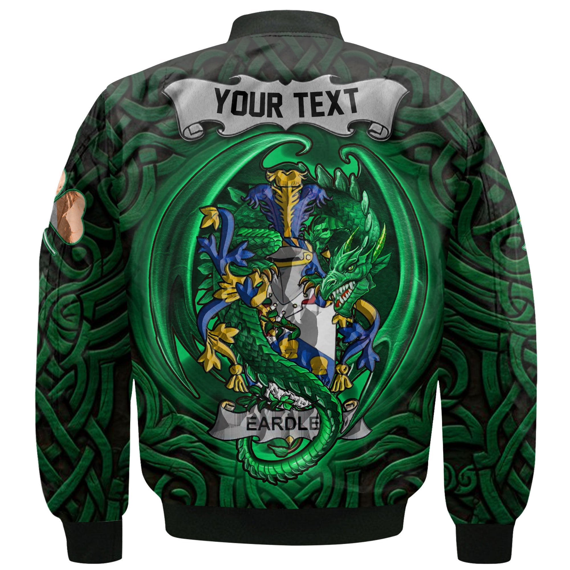 Eardley Bomber Jackets The Green Dragon Of Ireland Style