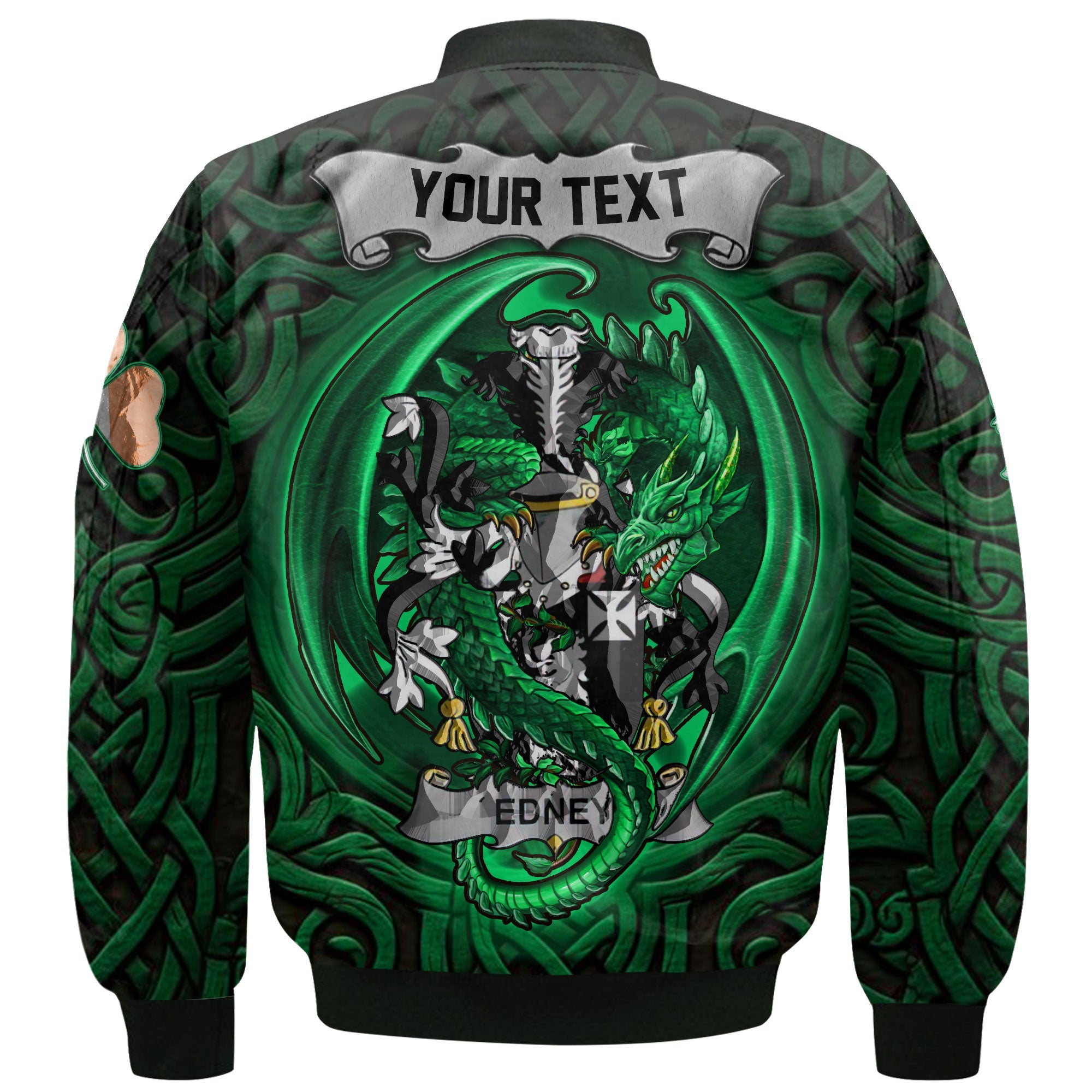 Edney Bomber Jackets The Green Dragon Of Ireland Style