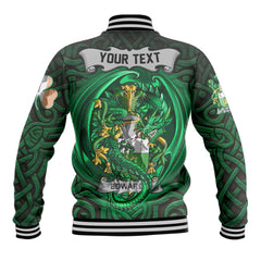 Edwards Baseball Jackets The Green Dragon Of Ireland Style