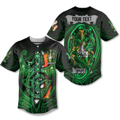 Edwards Baseball Jerseys The Green Dragon Of Ireland Style