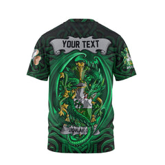 Edwards T-Shirts The Green Dragon Of Ireland Style