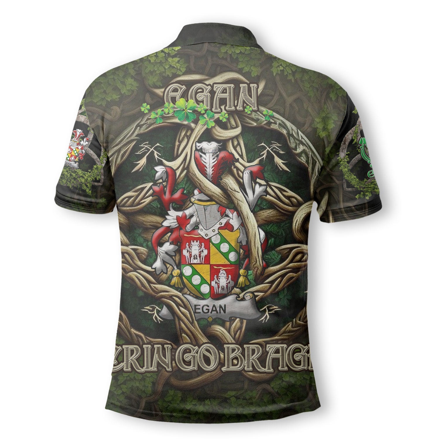 Egan or McEgan Polo Shirts Ireland Is My Root Style