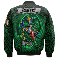 English Bomber Jackets The Green Dragon Of Ireland Style