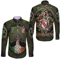 Enright Long Sleeve Button Shirts Ireland Is My Root Style