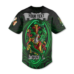 Eustace Baseball Jerseys The Green Dragon Of Ireland Style