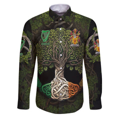 Ewart Long Sleeve Button Shirts Ireland Is My Root Style
